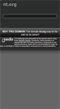 Mobile Screenshot of nt.org