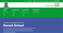 Desktop Screenshot of durackschool.nt.edu.au