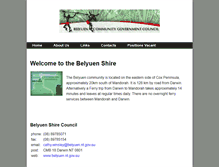 Tablet Screenshot of belyuen.nt.gov.au