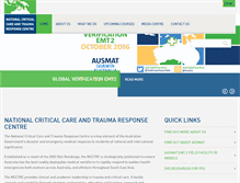 Tablet Screenshot of nationaltraumacentre.nt.gov.au