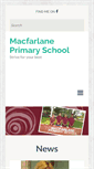 Mobile Screenshot of macfarlaneprimary.nt.edu.au