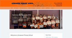 Desktop Screenshot of girraweenprimary.nt.edu.au