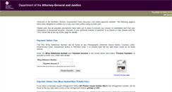 Desktop Screenshot of frupayonline.nt.gov.au