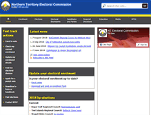 Tablet Screenshot of ntec.nt.gov.au