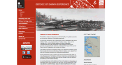 Desktop Screenshot of defenceofdarwin.nt.gov.au