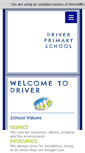 Mobile Screenshot of driverprimary.nt.edu.au