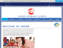 Tablet Screenshot of driverprimary.nt.edu.au
