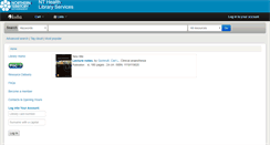 Desktop Screenshot of libcat.health.nt.gov.au