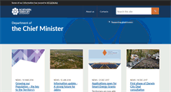 Desktop Screenshot of dcm.nt.gov.au
