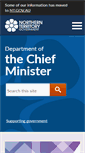 Mobile Screenshot of dcm.nt.gov.au