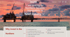 Desktop Screenshot of investnt.nt.gov.au