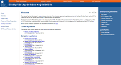 Desktop Screenshot of enterpriseagreements.nt.gov.au